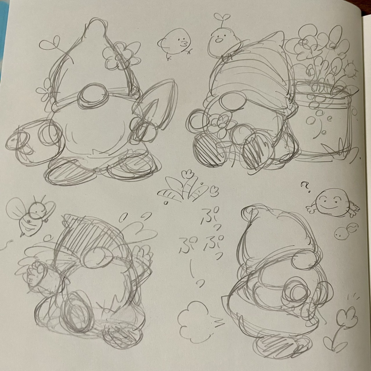 久々に絵を描くのが怖くて、でも早く創作活動復帰したくて焦ってるかも😭